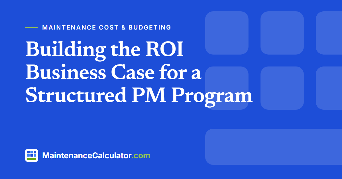 Building the ROI Business Case for a Structured PM Program